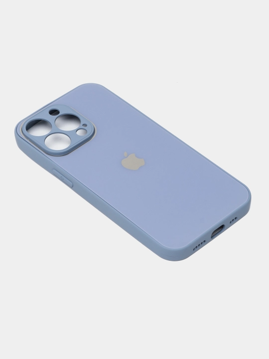 iPhone 11, 12, 13, 14, Pro va Pro Max uchun shishali bo'lgan g'ilof