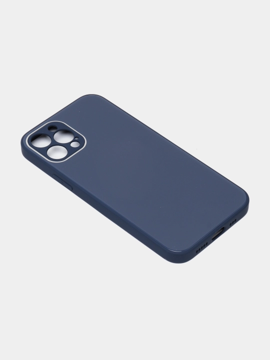 Стеклянный чехол для iPhone 11, 12, 13, 14, Pro и Pro Max - 