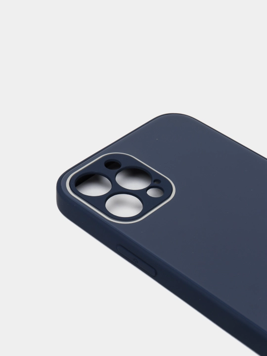 iPhone 11, 12, 13, 14, Pro va Pro Max uchun shishali bo'lgan g'ilof