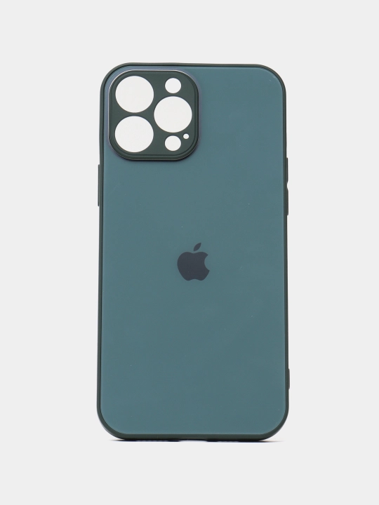 Стеклянный чехол для iPhone 11, 12, 13, 14, Pro и Pro Max - 
