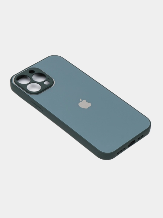 Стеклянный чехол для iPhone 11, 12, 13, 14, Pro и Pro Max