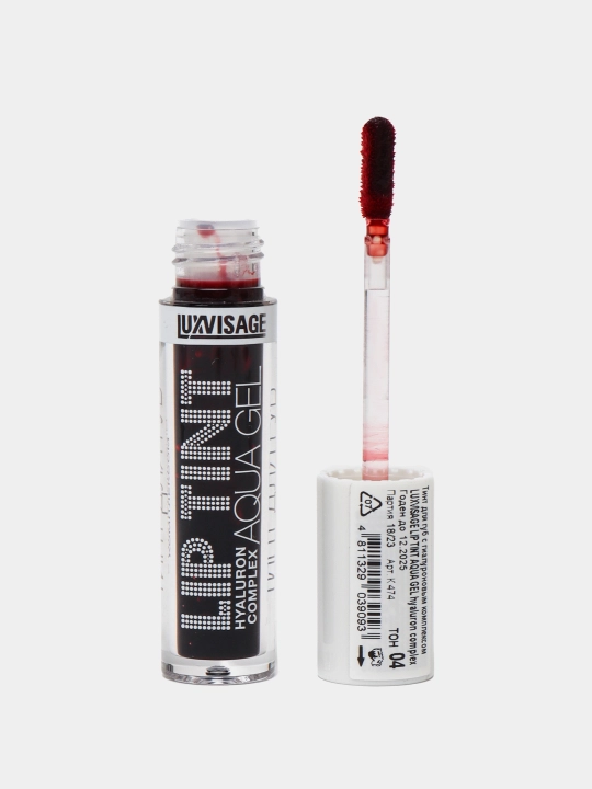 Оттеночный гель-тинт для губ Luxvisage Lip Tint Aqua Gel Hyaluron Complex