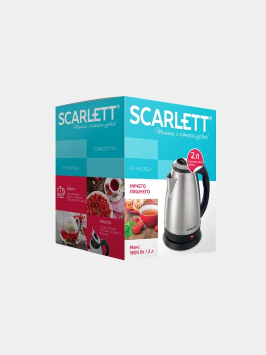 Elektr choynak SCARLETT SC-EK metall 2-litr Tefal choynagi