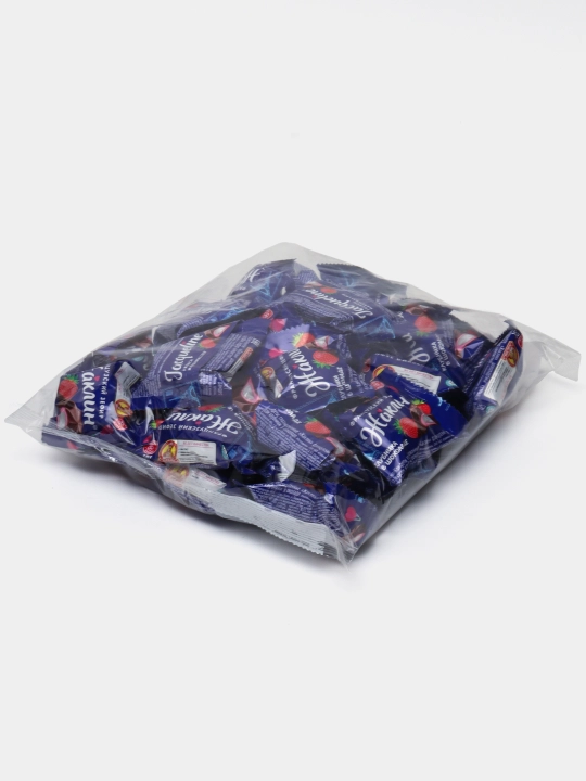 Slavyanka - Жаклин shokolad va qulupnay bilan qoplangan xushbo'y fransuz zefiri, 1 kg