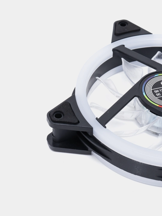 Kompyuter sovutish ventilyatori, 120 mm, yuqori havo oqimi, RPM, 12V, DC. LED yorug'lik bilan