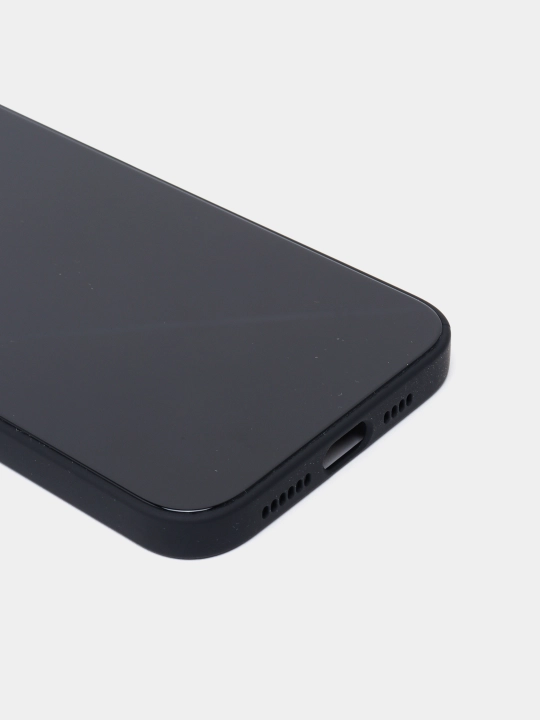 iPhone 11, 12, 13, 14, Pro va Pro Max uchun shishali bo'lgan g'ilof