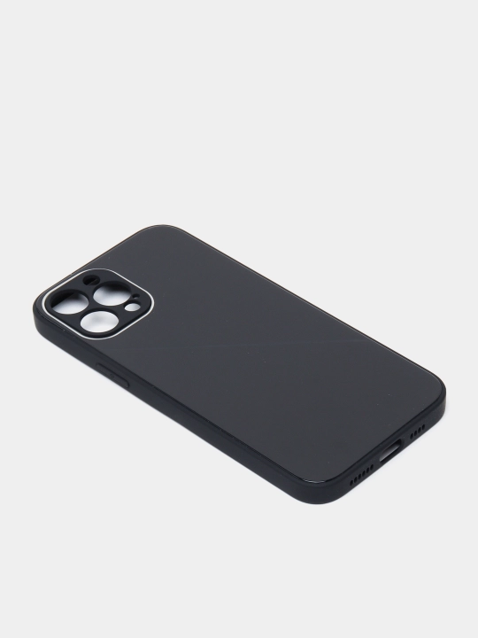 iPhone 11, 12, 13, 14, Pro va Pro Max uchun shishali bo'lgan g'ilof