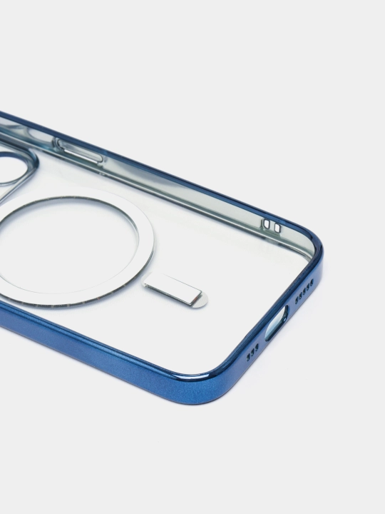 Чехол для "iPhone 12, 13, 14 Pro и Pro Max", прозрачный, с беспроводной зарядкой