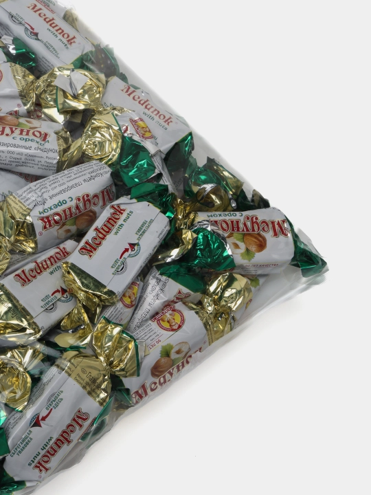 Славянка - Конфеты Медунок с орехом, 1000 г