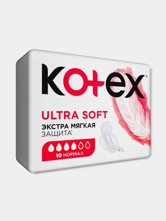 Gigiyenik prokladkalar Kotex Soft Normal, 10 dona