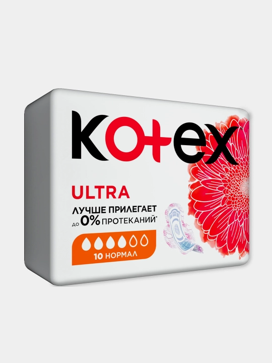 Gigienik prokladkalari Kotex Ultra Normal, 10 dona