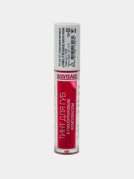 Оттеночный гель-тинт для губ Luxvisage Lip Tint Aqua Gel Hyaluron Complex