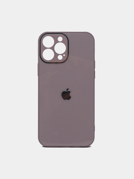 Стеклянный чехол для iPhone 11, 12, 13, 14, Pro и Pro Max - 