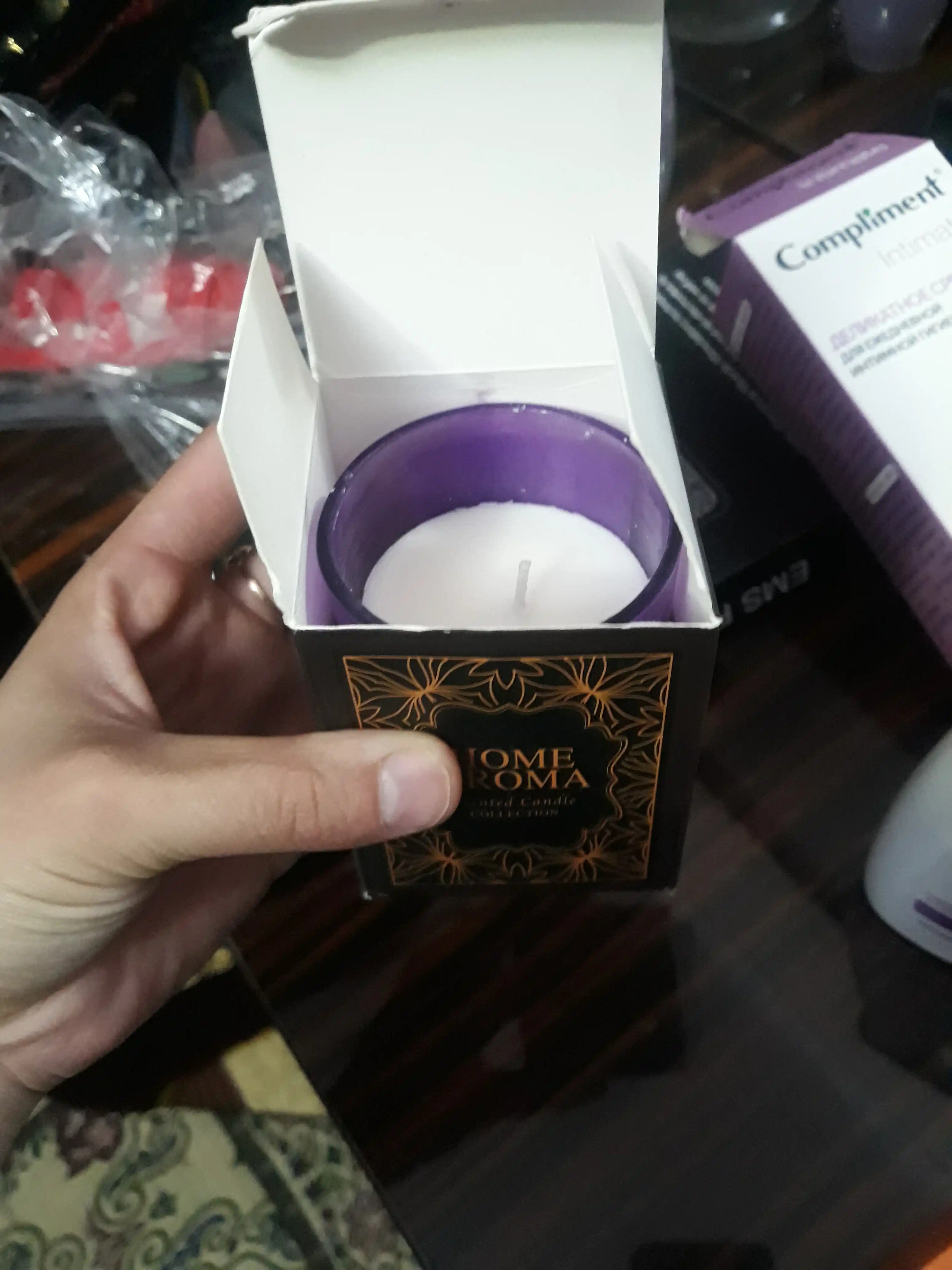 Shisha idishli shamlar Home Fragrance