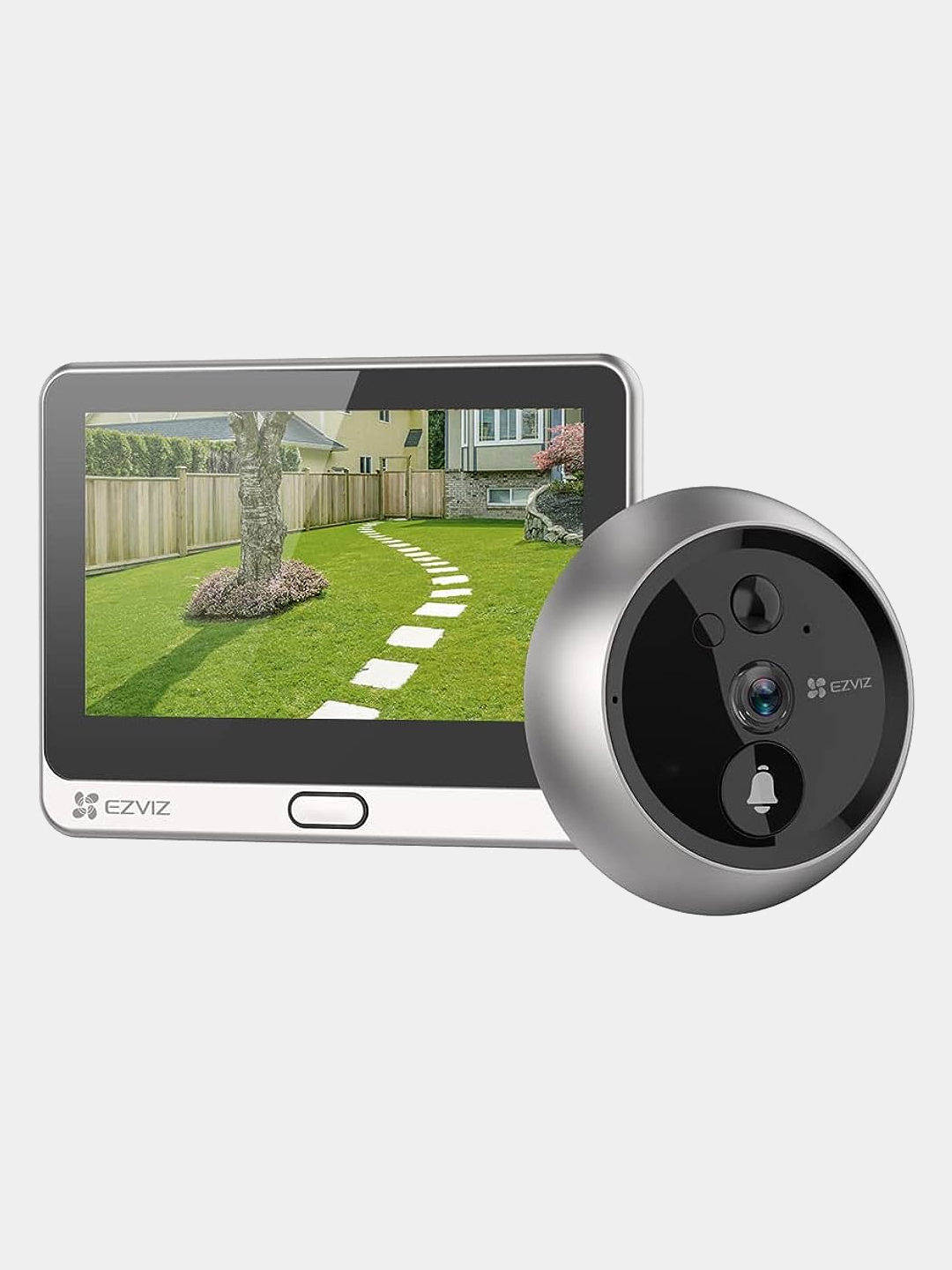 Aqlli videoglazok Wi-Fi EZVIZ DP2C 2MP, kamera, eshik glazogi, domofon, qo‘ng‘iroq