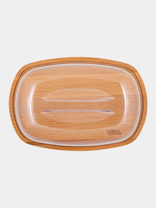 Контейнер для продуктов с прозрачной крышкой, 27х18х10 см, Sugar&Spice Rosemary