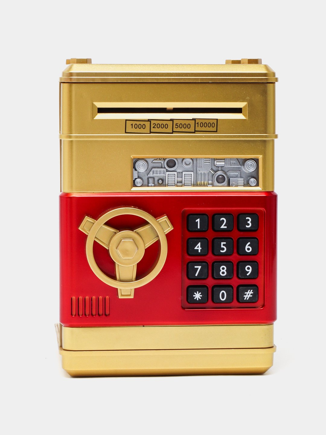 Сейф копилка интерактивная детская с паролем, игровой банкомат с ...