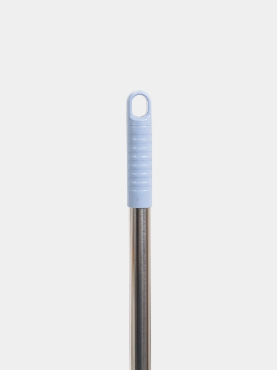 Швабра для мытья пола и окон, треугольная, 2 насадки-тряпки, в комплекте