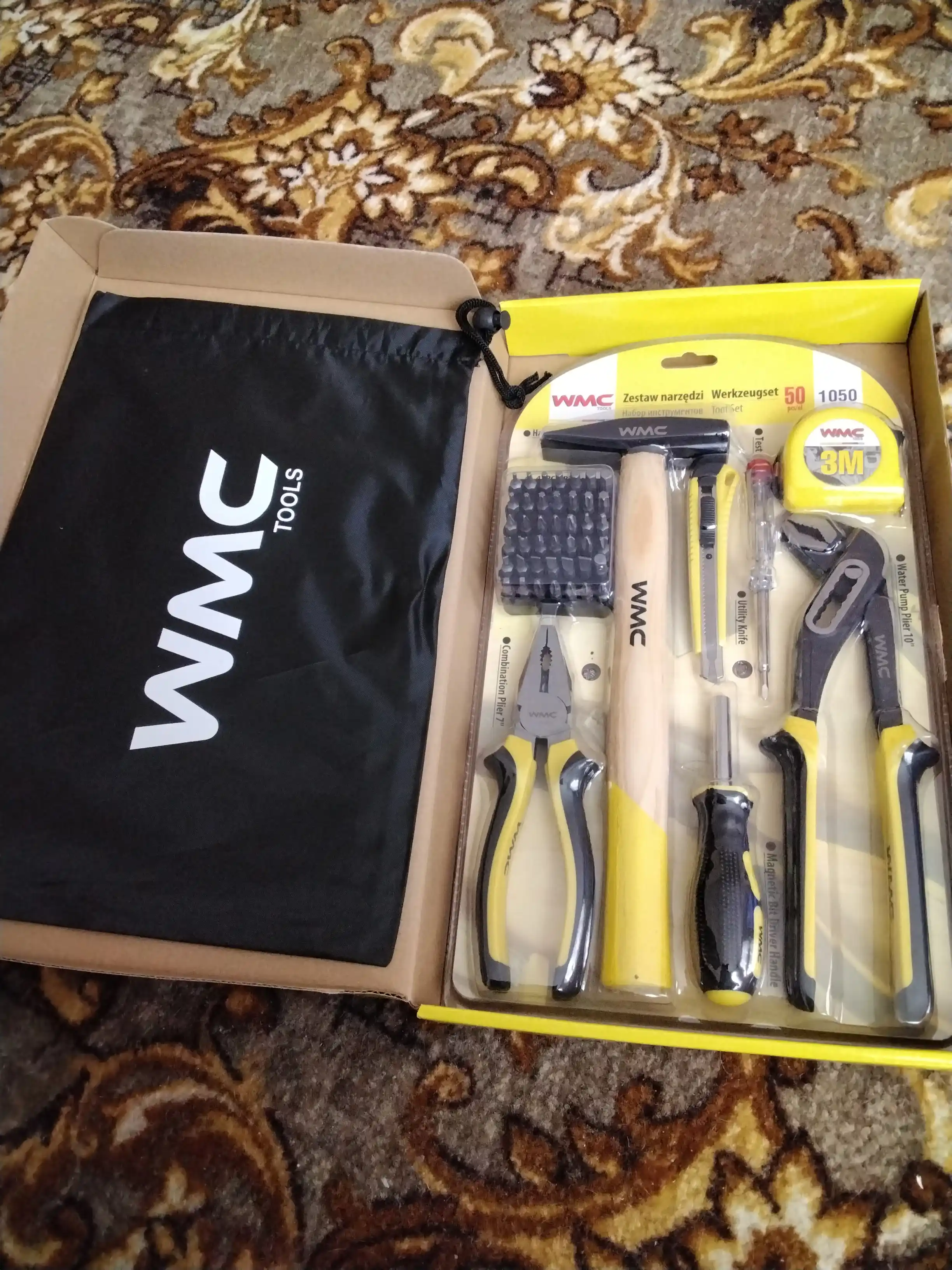 Набор инструментов, ключей WMC Tools 1050, 50 предметов