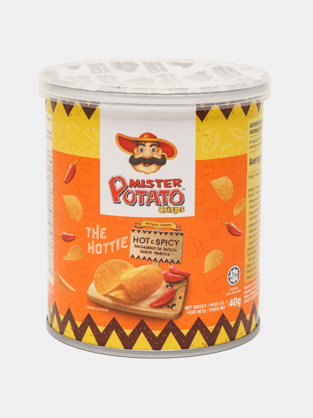 Чипсы Mister Potato Острая специя, 40 г купить по низким ценам в ...