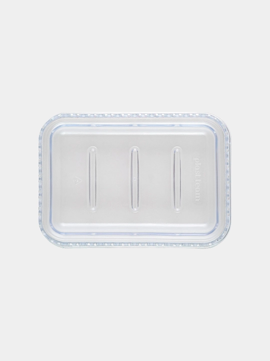 Plastik sovun idishi, turli xil ranglar Plast Team, 130 * 90 * 30 mm