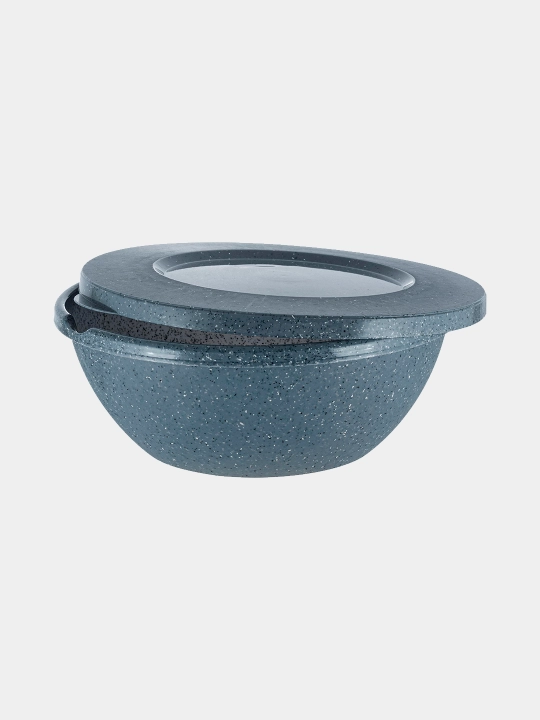Миска салатница с крышкой Plast Team, разный объем и цвет