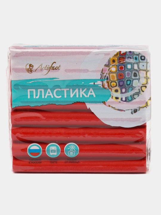 Полимерная глина для лепки Atrifact, классическая, брус, 56 г - 