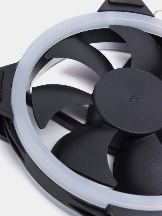 Kompyuter sovutish ventilyatori, 120 mm, yuqori havo oqimi, RPM, 12V, DC. LED yorug'lik bilan