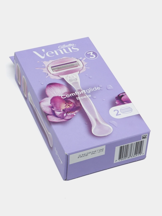 Женская бритва Venus Comfort Glide Breeze с 2сменными кассетами