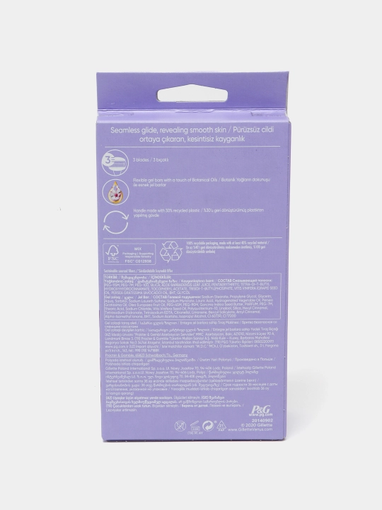 Женская бритва Venus Comfort Glide Breeze с 2сменными кассетами