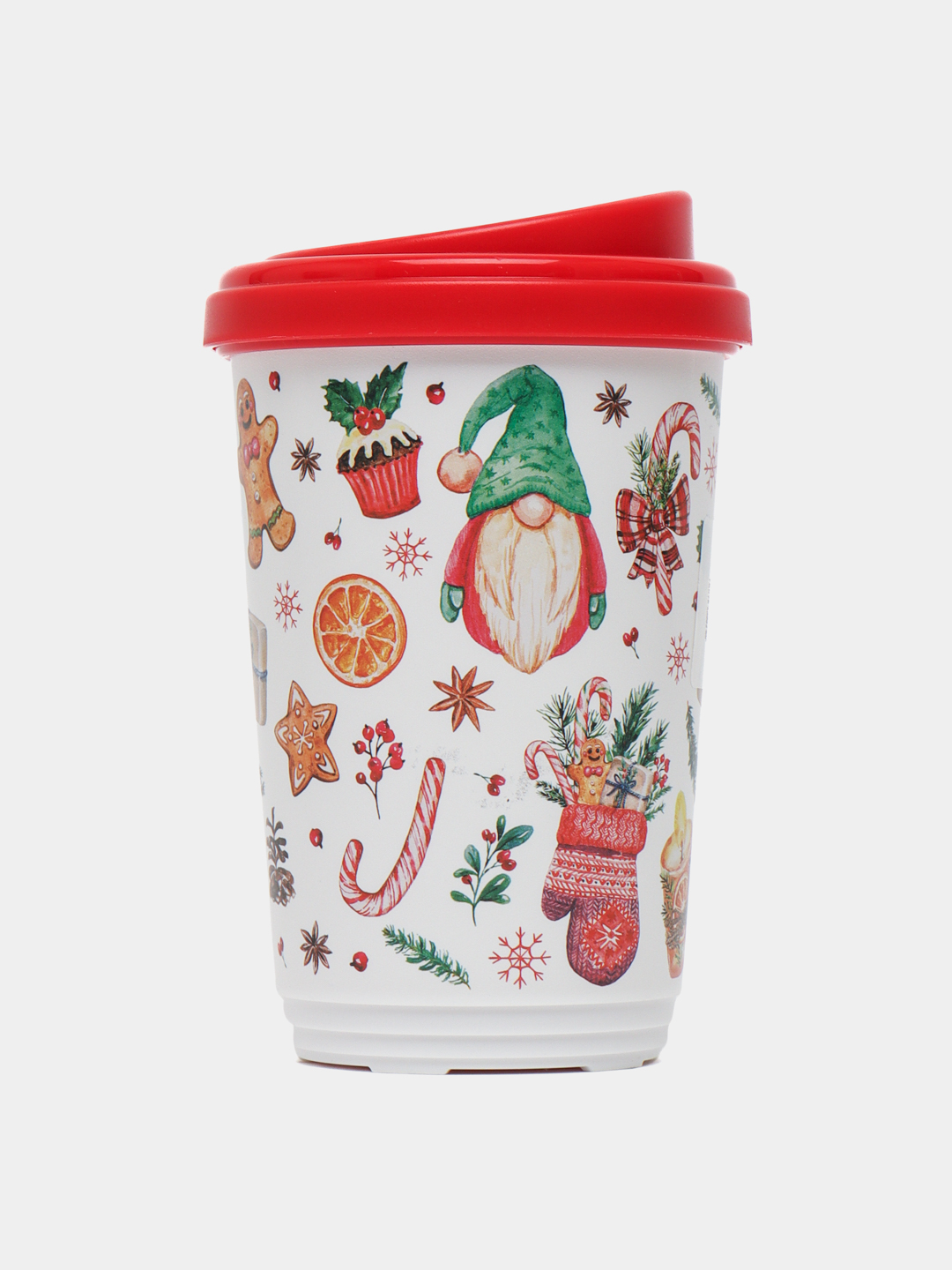 Termal stakan, ikki qoplamli, ichimliklar uchun, 300-400 ml