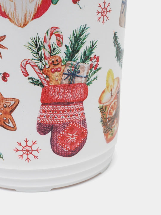 Termal stakan, ikki qoplamli, ichimliklar uchun, 300-400 ml