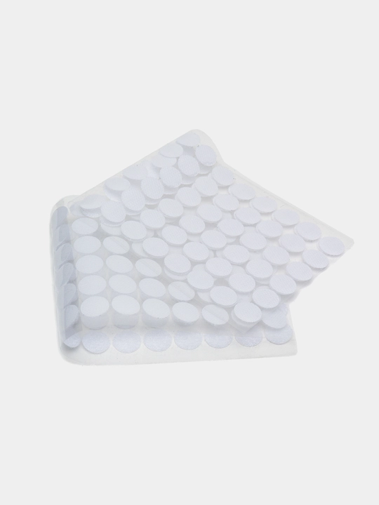 Velcro lipuchka 15 mm dumaloq — qo‘l mehnati, dekor va bolalar o‘yinlari uchun