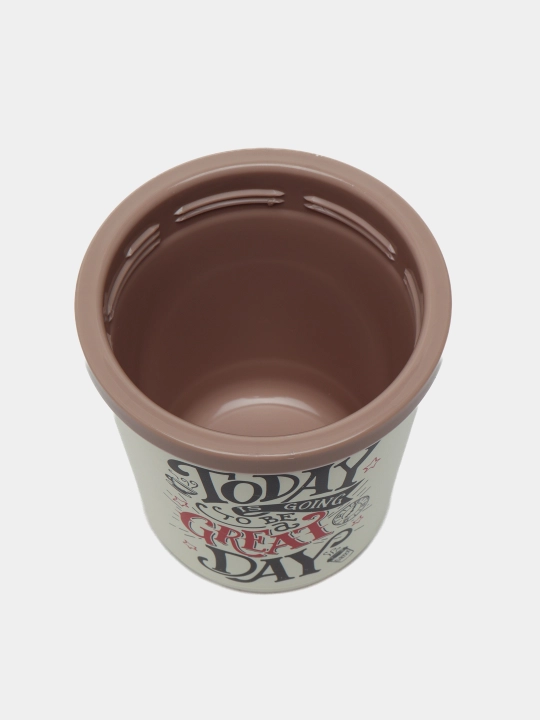 Termal stakan, ikki qoplamli, ichimliklar uchun, 300-400 ml