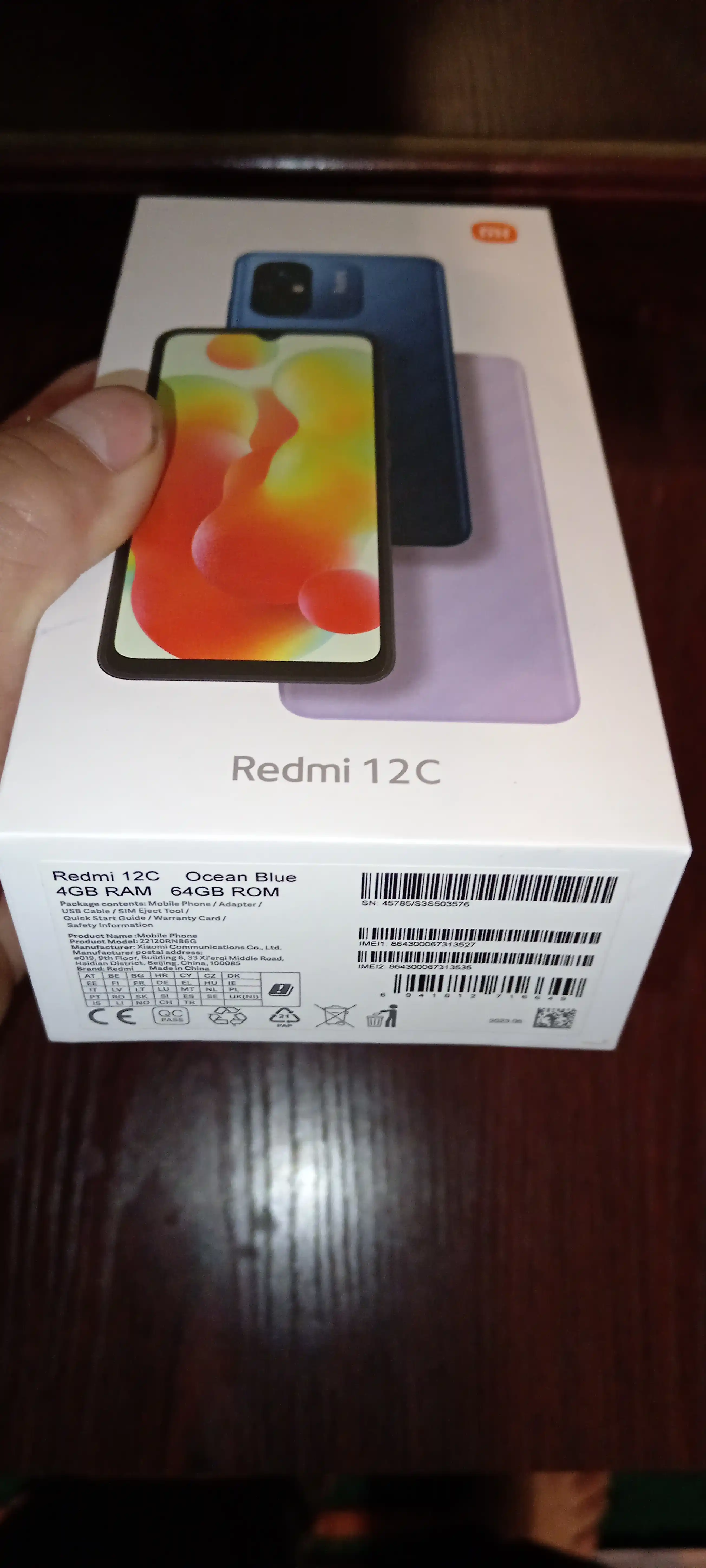 Смартфон Xiaomi Redmi 12C 4+128 ГБ, 4+64 ГБ, с основной камерой 50 МП
