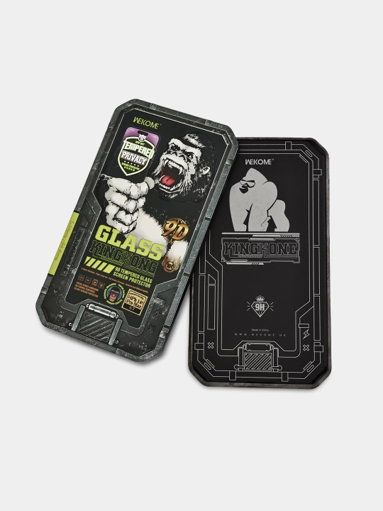 IPhone 15/14/13 Pro/Pro Max uchun 9D himoya oynasi, Maxfiylikni saqlaydigan