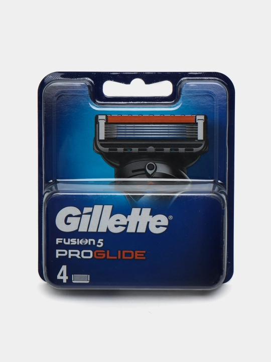 Сменные кассеты Gillette Fusion ProGlide Для Бритвы, 4 шт., с 5 лезвиями, с триммером
