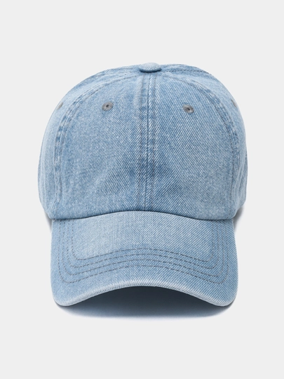 Uniseks jinsi qalpoq, denim beysbol qalpoqchasi - 