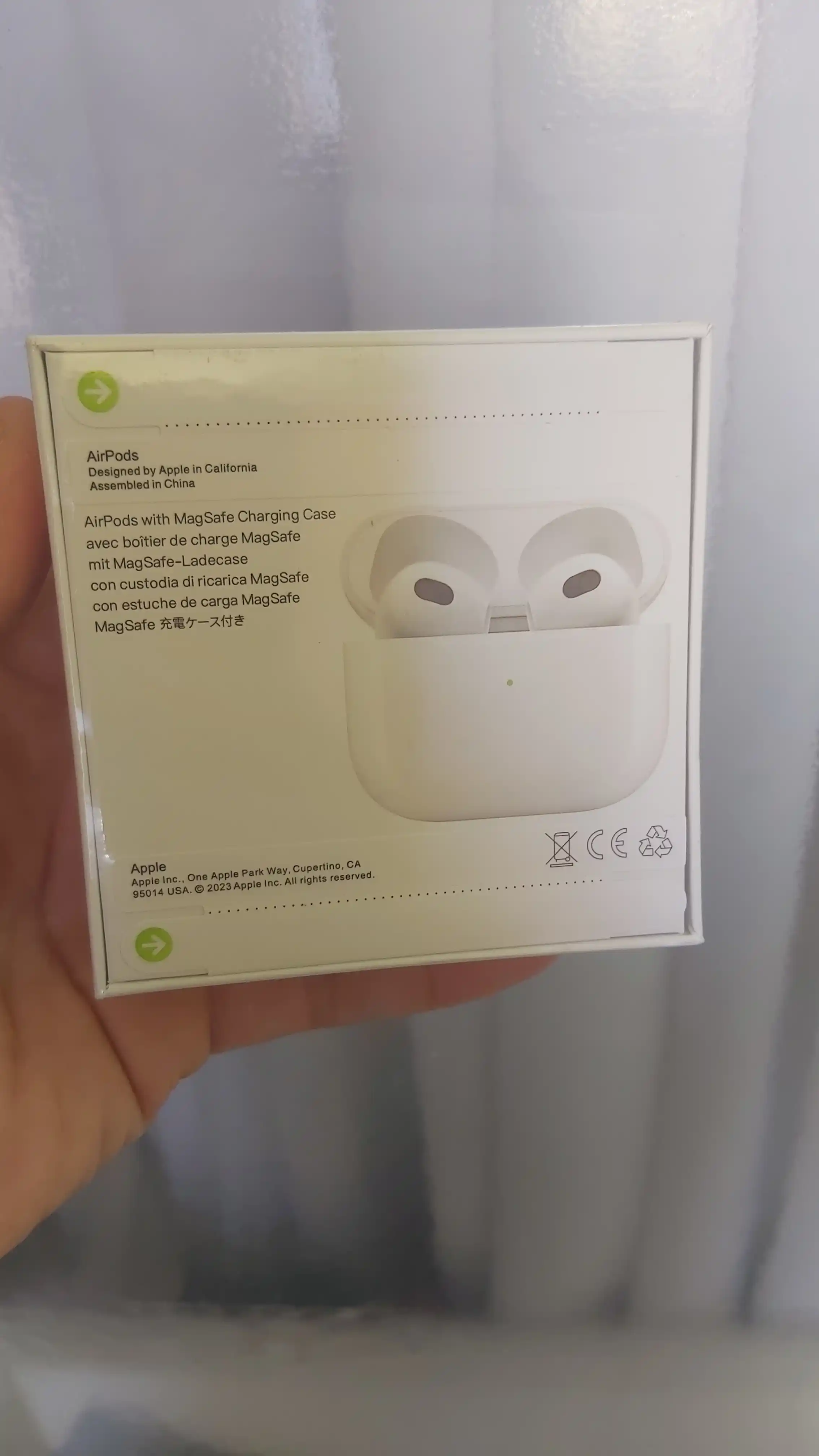 Simsiz quloqchinlar Pods 3, sensorli, iOS/Android, simsiz zaryadlash bilan