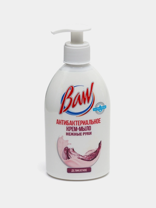 Baw suyuq qo'l sovuni, antibakterial, oziqlantiruvchi va namlantiruvchi, 340 гр