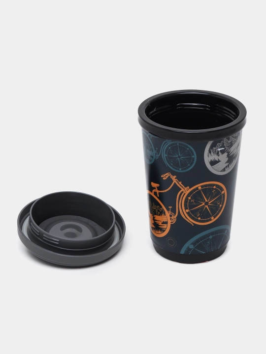 Termal stakan, ikki qoplamli, ichimliklar uchun, 300-400 ml