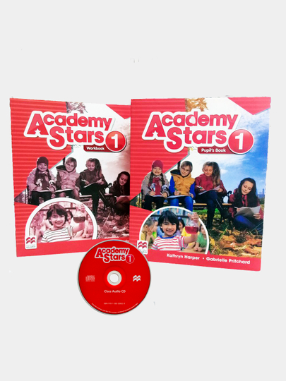 Academy Stars 1 Pupil's Book + Workbook - Kathryn Harper, Gabrielle Pritchard - 