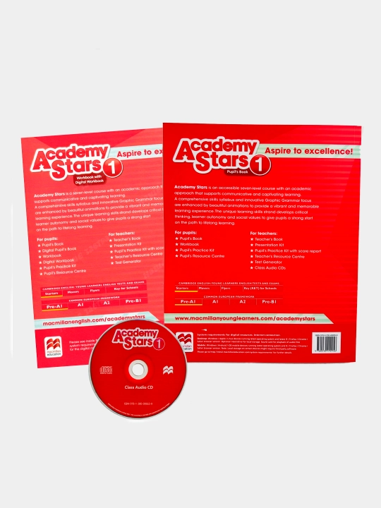 Academy Stars 1 Pupil's Book + Workbook - Kathryn Harper, Gabrielle Pritchard