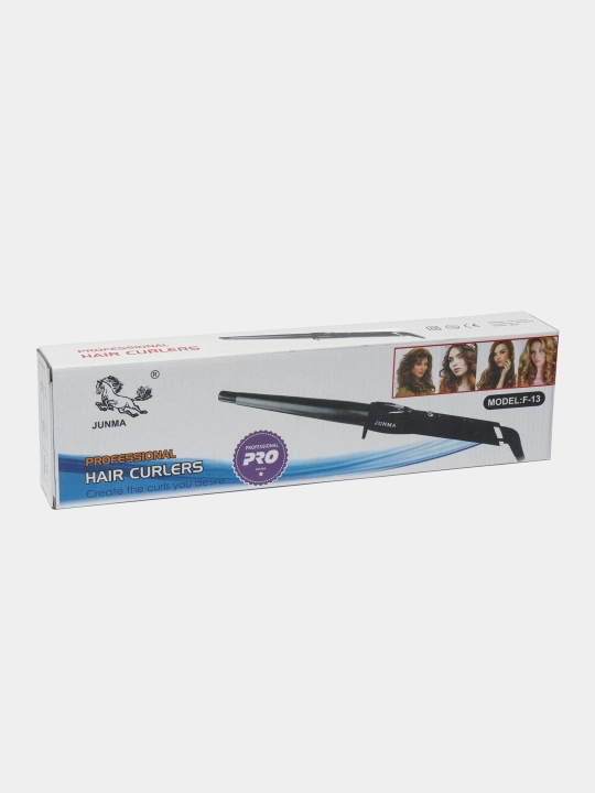 Professional konusli jingalak dazmol soch turmaklash Junma, 13, 25 mm, qisqichsiz