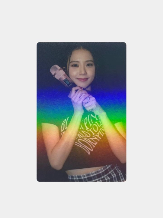Глиттерные фотокарты с участниками группы Blackpink