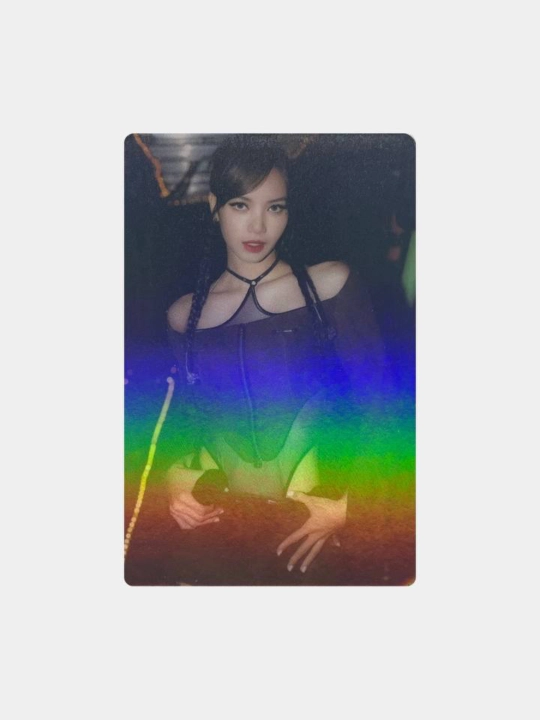 Глиттерные фотокарты с участниками группы Blackpink