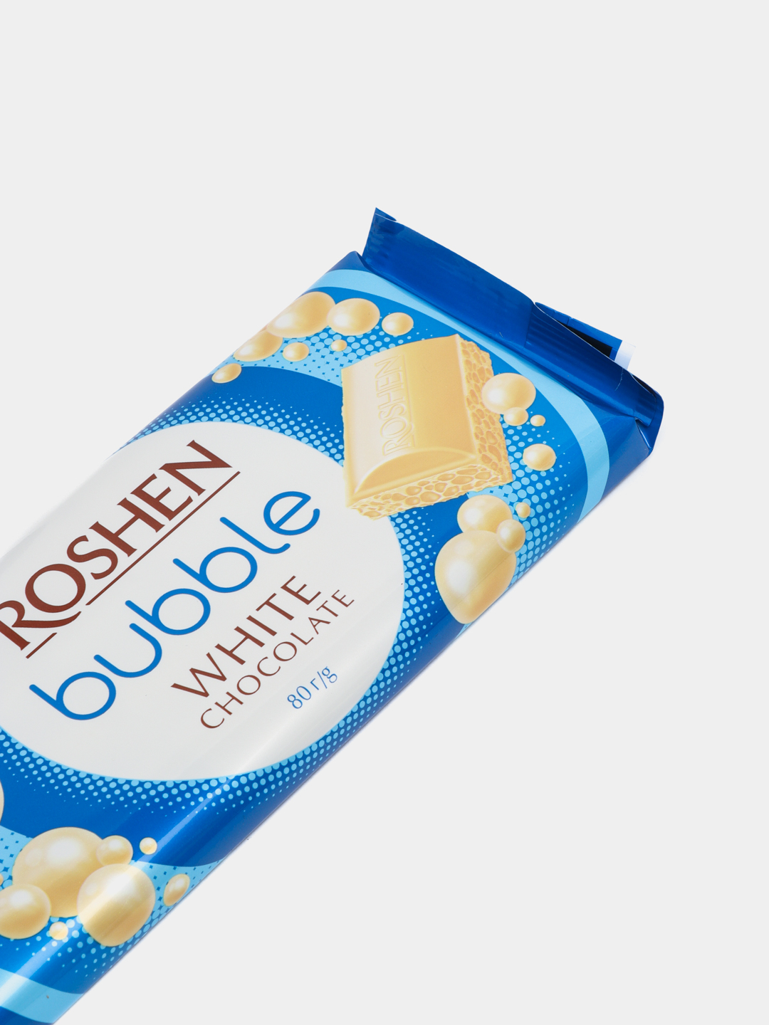 Шоколад Roshen, белый пористый, 80 г