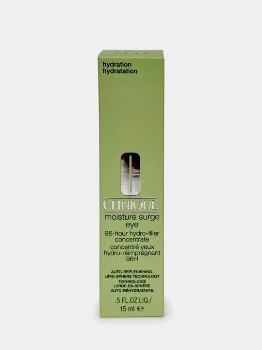 Namlantiruvchi gel ko'z atrofi uchun CLINIQUE MOISTURE SURGE EYE 96HR, 15 ml