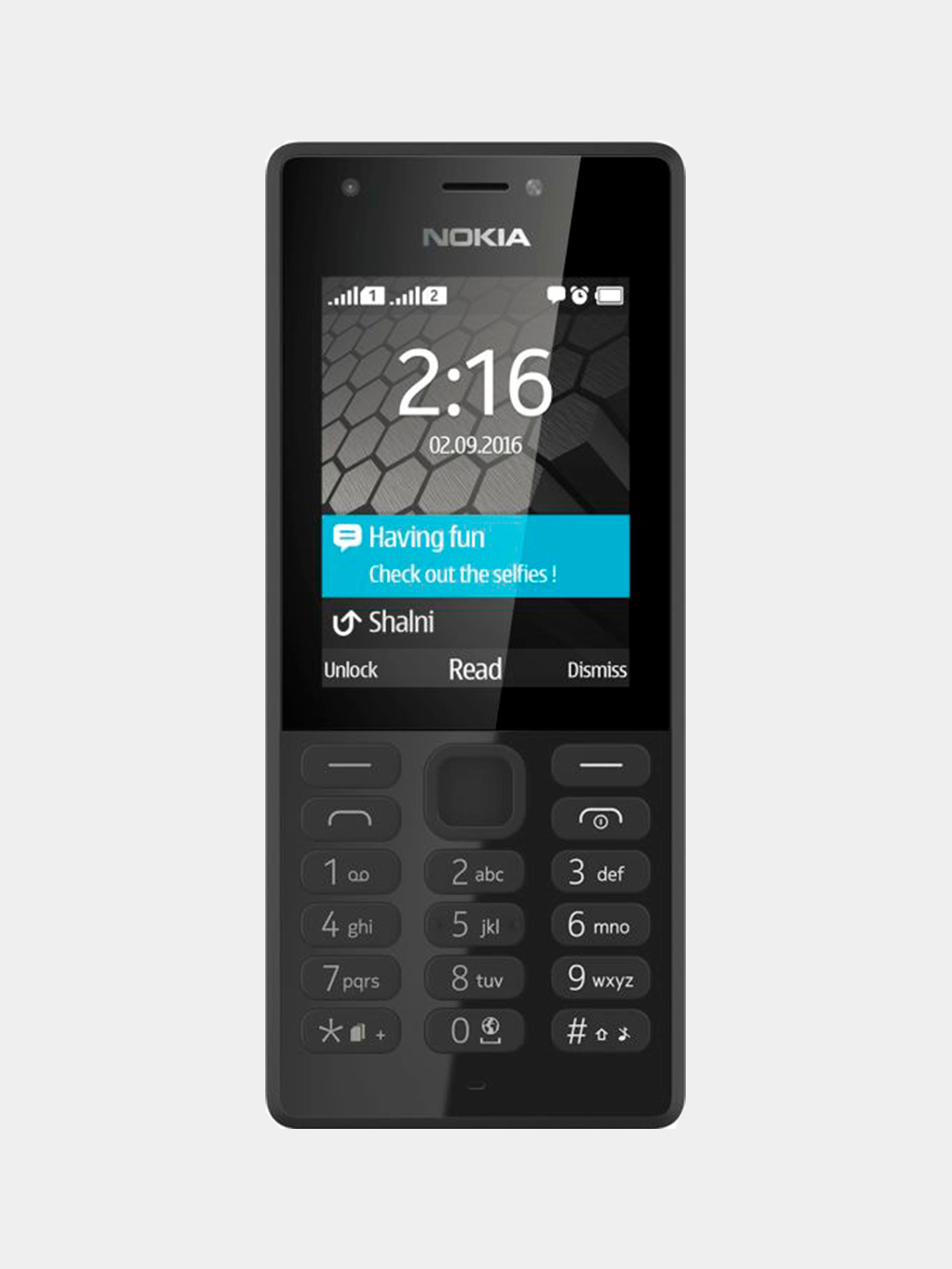 Кнопочный телефон Nokia 216 Dual-SIM GSM купить по низким ценам в  интернет-магазине Uzum (761261)