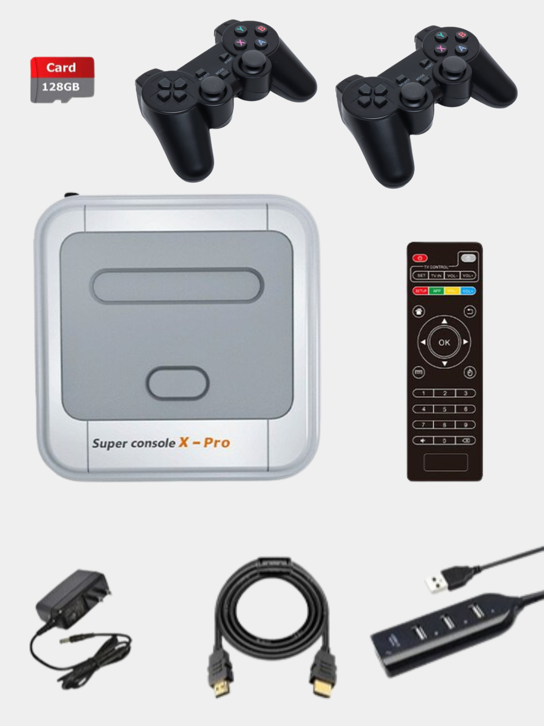 Игровая приставка TV Box Super Console X Pro, 4K, Game Stick, двойная  система купить по низким ценам в интернет-магазине Uzum (761408)